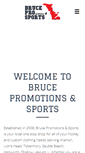 Mobile Screenshot of bruceprosports.com